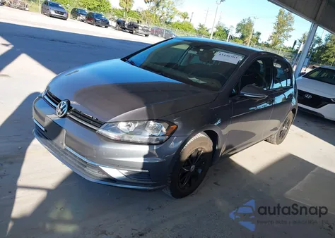 2019 Volkswagen Golf 1.4T S/1.4T Se z USA, uszkodzony, nr VIN 3VWW57AU8KM030527